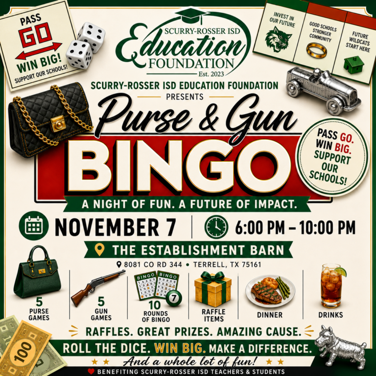 Purse & Gun Bingo